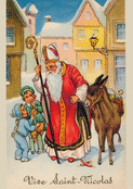 Saint Nicolas et les enfants &eacute;merveill&eacute;s